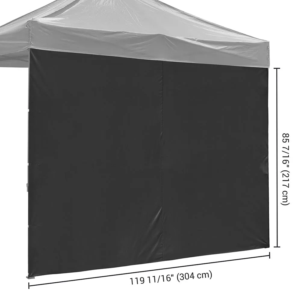 1080D Sidewall for Pop Up Canopy 10'Lx7'H