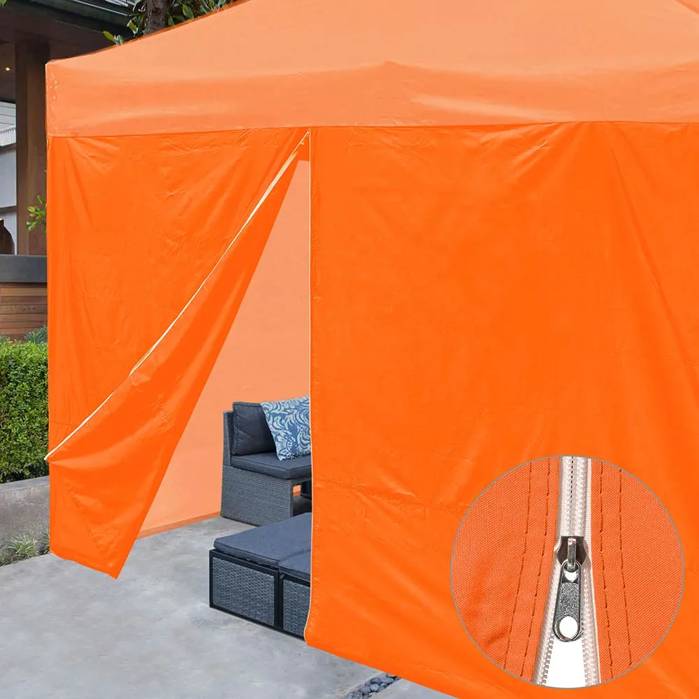 10'x7' Sidewall w/ Zipper for Pop Up Canopy CPAI-84