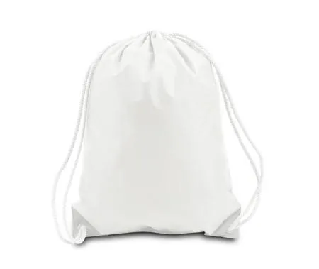 12 ct Drawstring Backpacks Sport Cinch Bags - MEDIUM - By Dozen