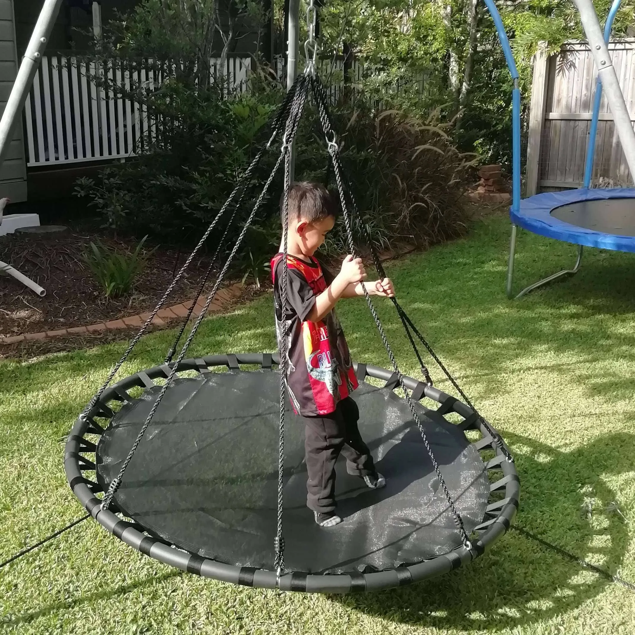 150cm Black Mat Nest Sensory Swing