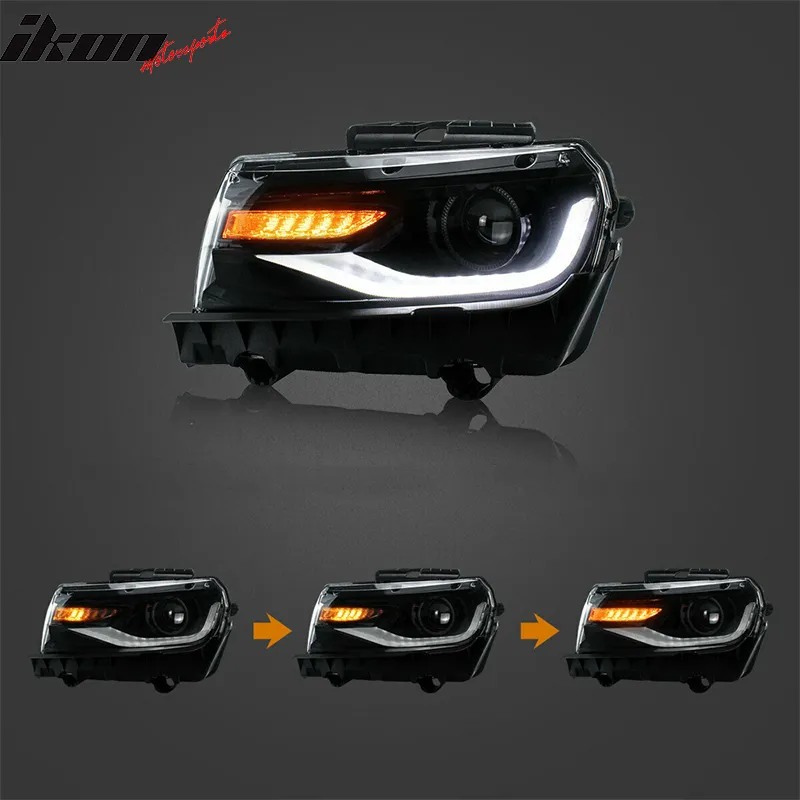 2014-2015 Chevy Camaro SS Style Front Bumper w/ Fog Lamps & Headlamps