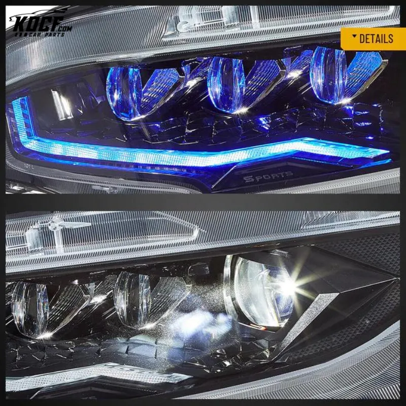 2016-2021 Honda Civic LED Headlights Fits Civic Sedan Hatchback Coupe Front Lights Assembly