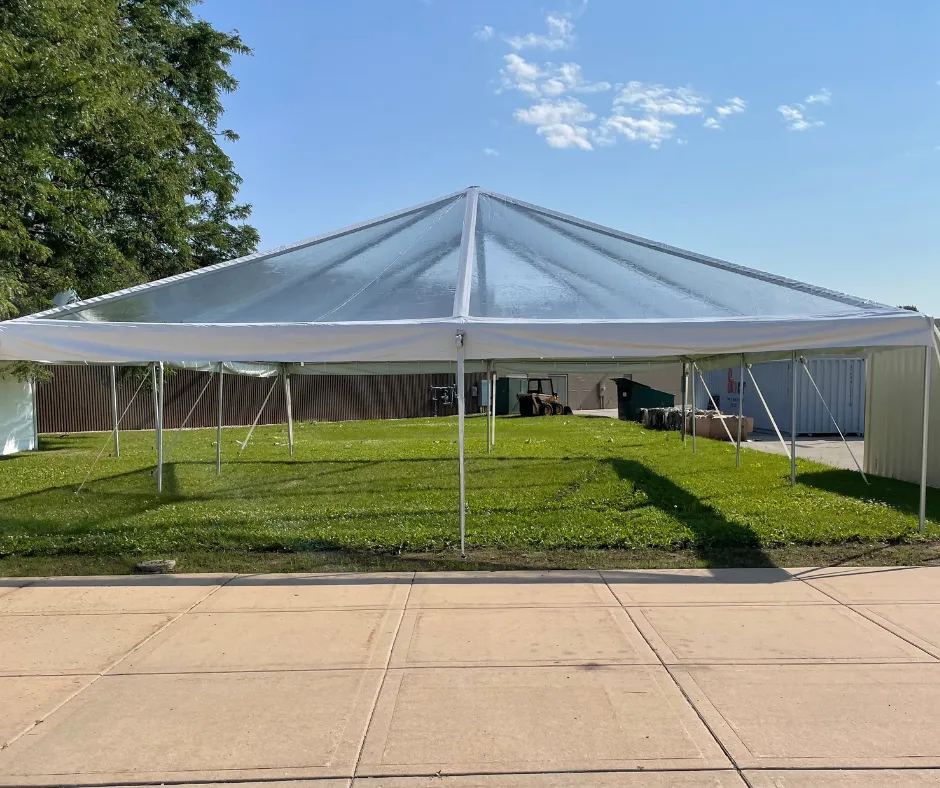 30x40 Clear Top Tent