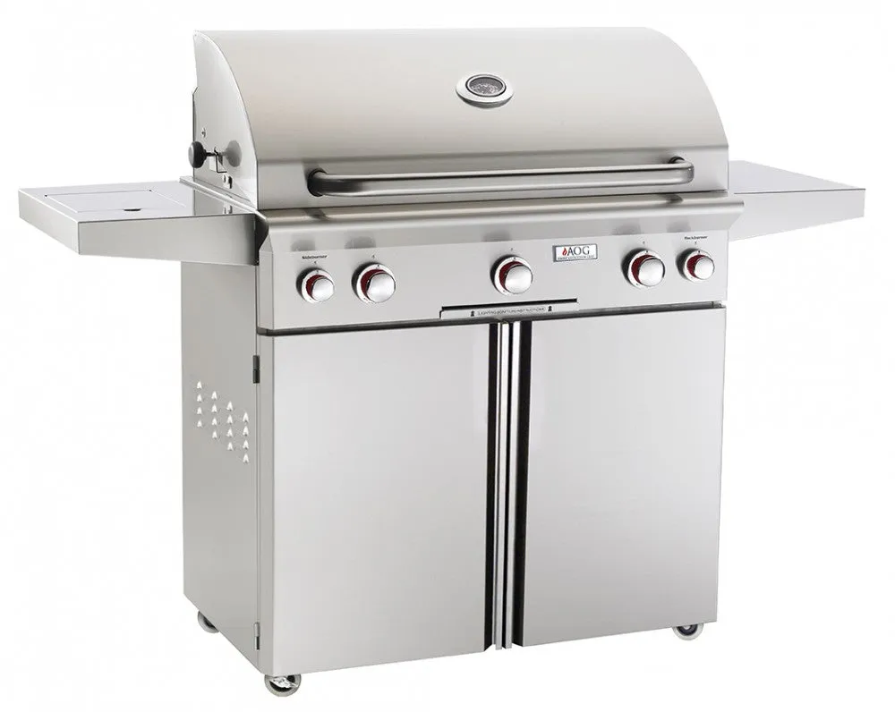 36" Portable Grill W/Piezo Rapid Light Ignition AOG36PCT  CG