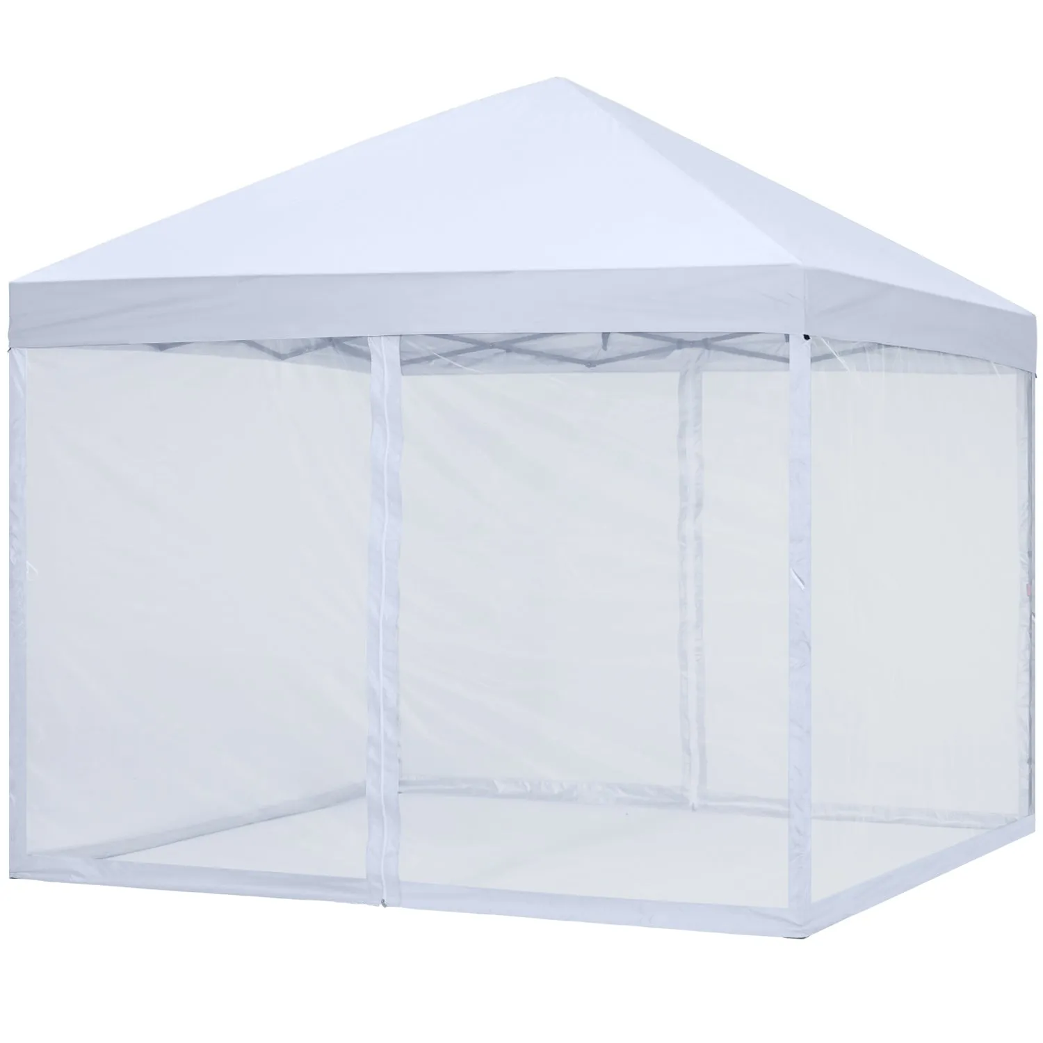 ABCCANOPY 8x8/10x10 Outdoor Easy Pop up Canopy Tent with Netting Wall