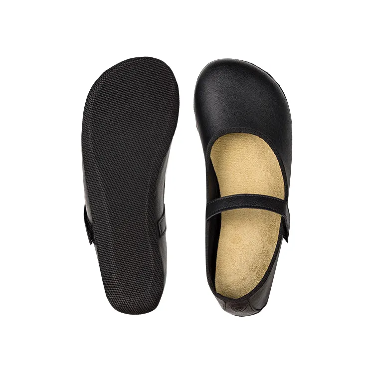 Ahinsa Ananda Barefoot Ballet Flat Black