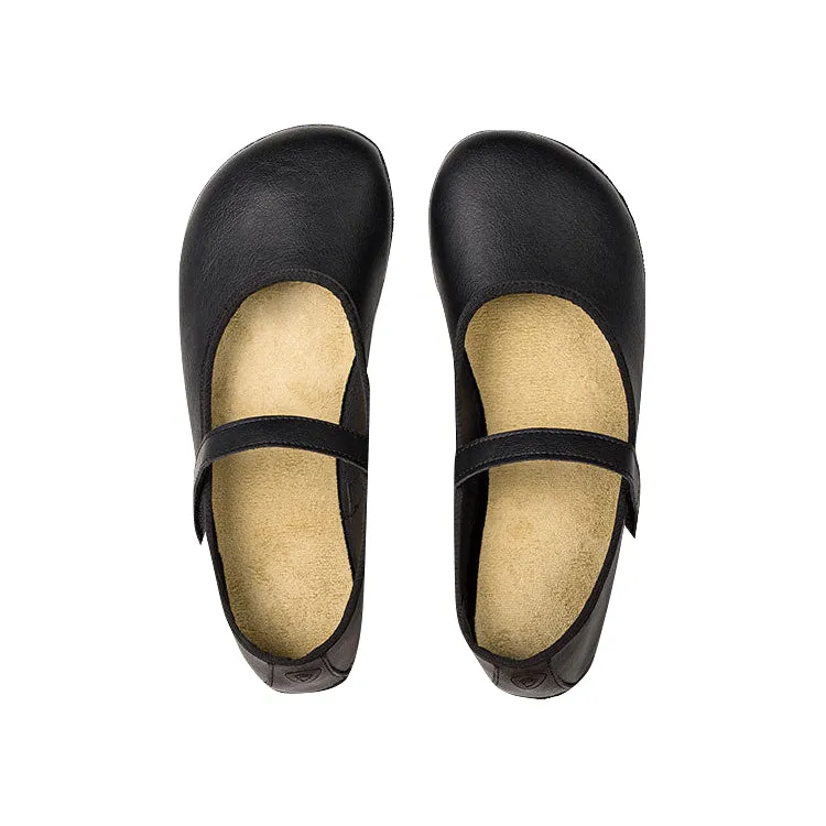 Ahinsa Ananda Barefoot Ballet Flat Black