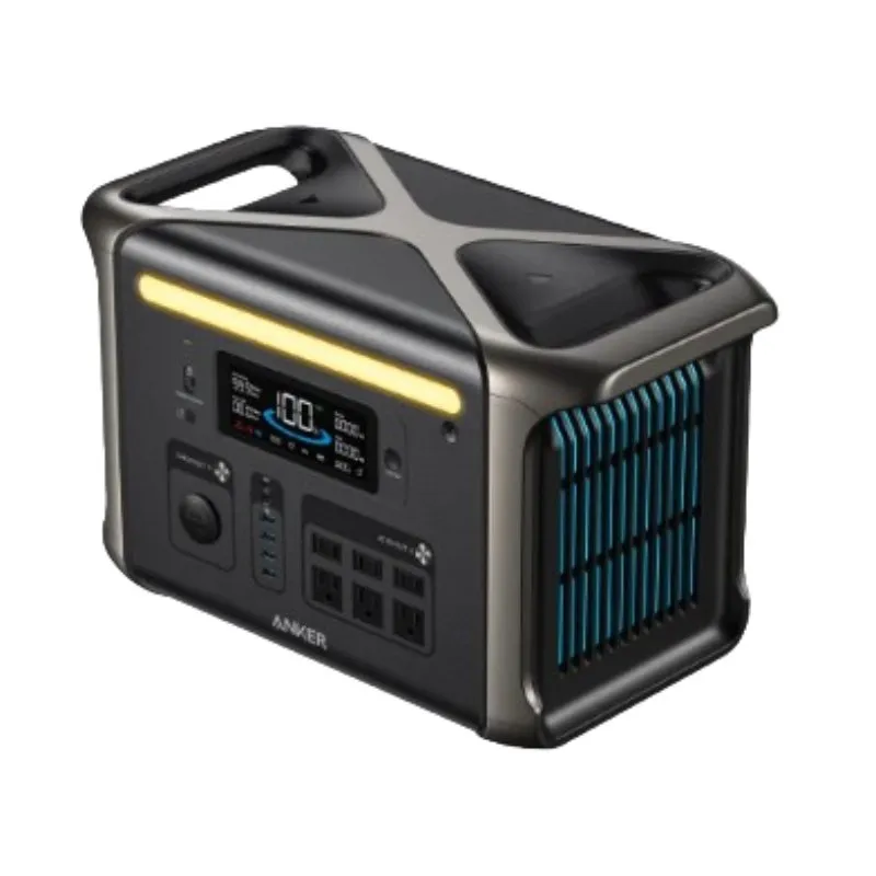 Anker SOLIX F1500 Portable Power Station - 1536Wh｜1800W | WiFi Remote Control