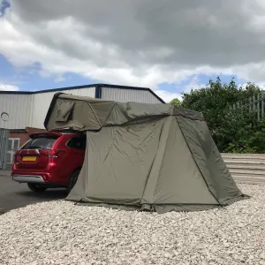 Annex Addon for the Direct4x4 RoofTrekk 3 Person Roof Top Camping Tent in Grey