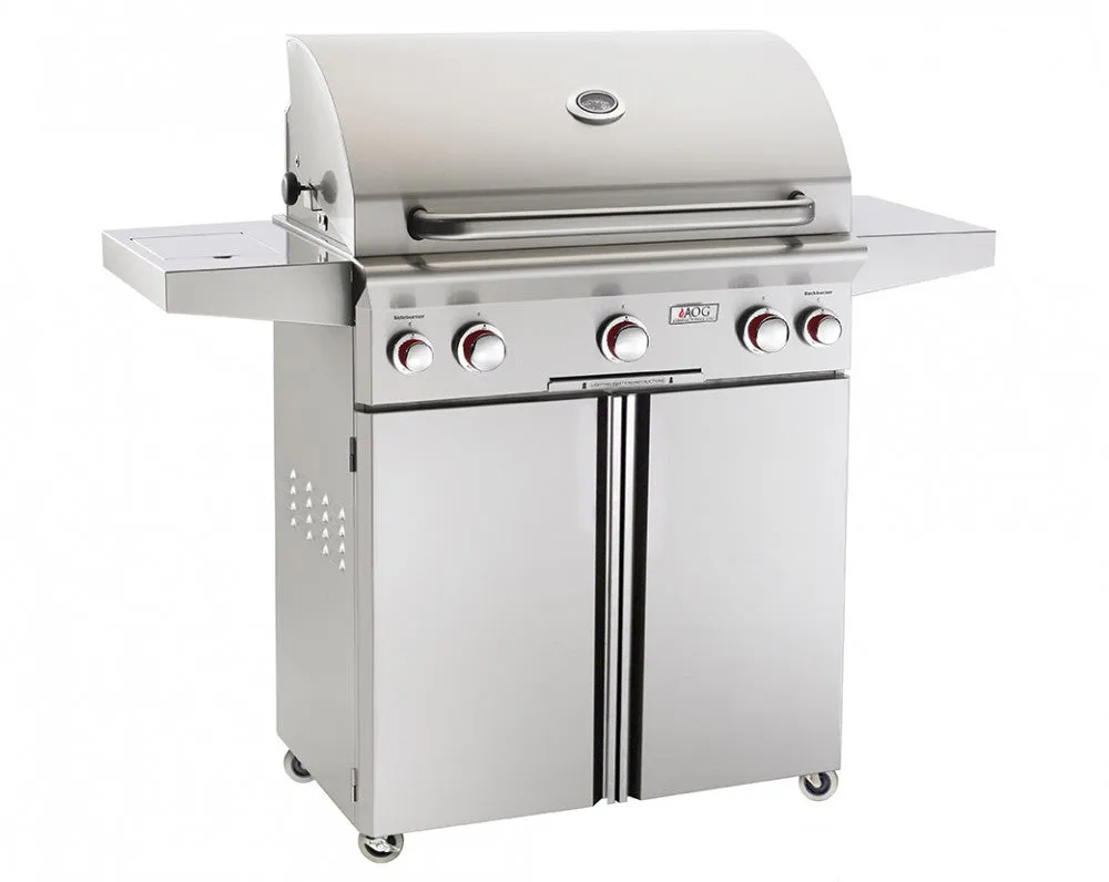 AOG 30" Portable Grill w/ Piezo "Rapid Light" Ignition