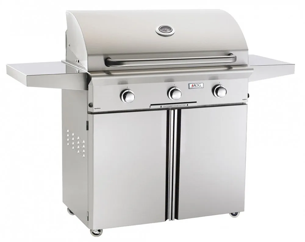 AOG 36" Portable Grill w/ Halogen Interior Lights