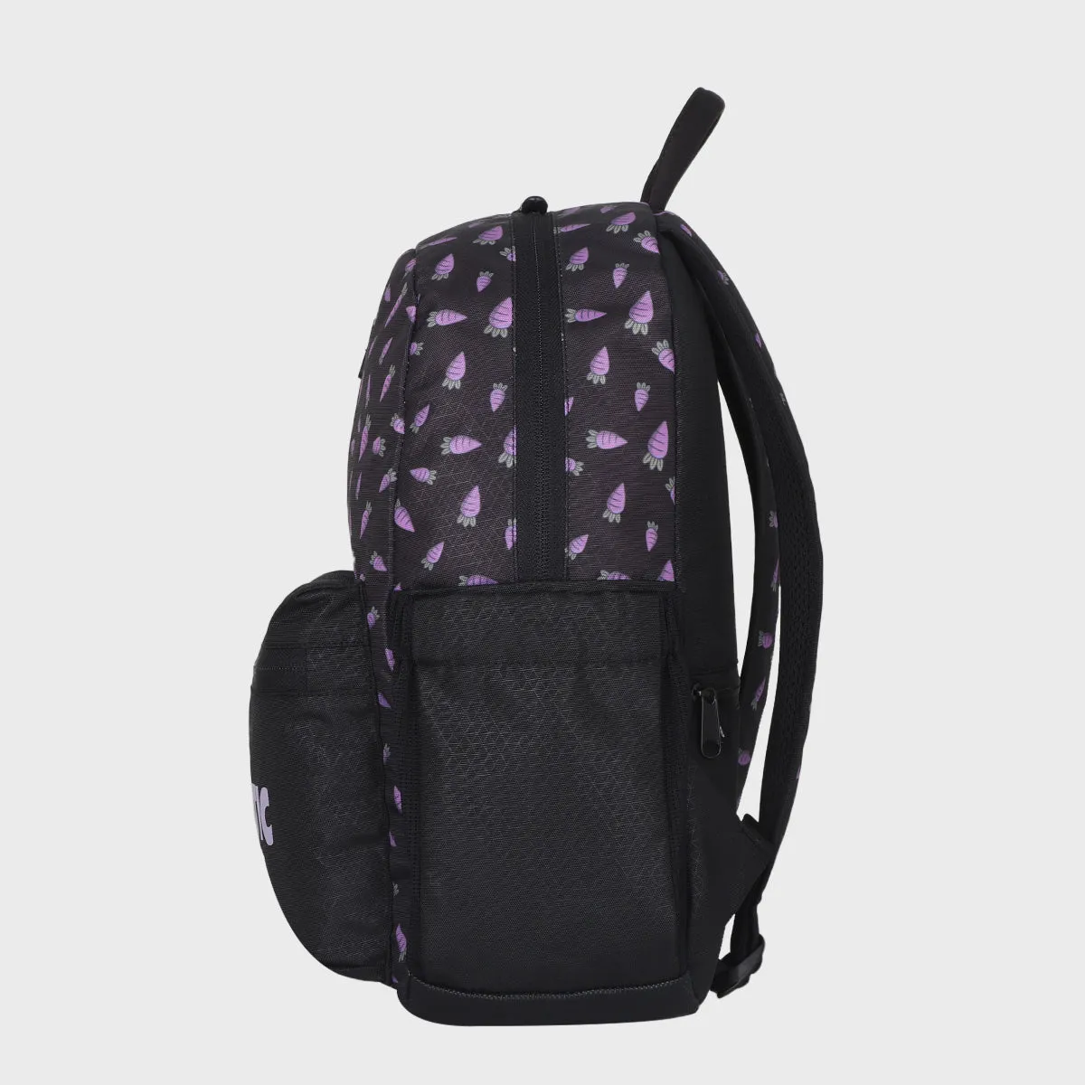 Arctic Fox Bunny Purple School Backpack for Boys and Girls