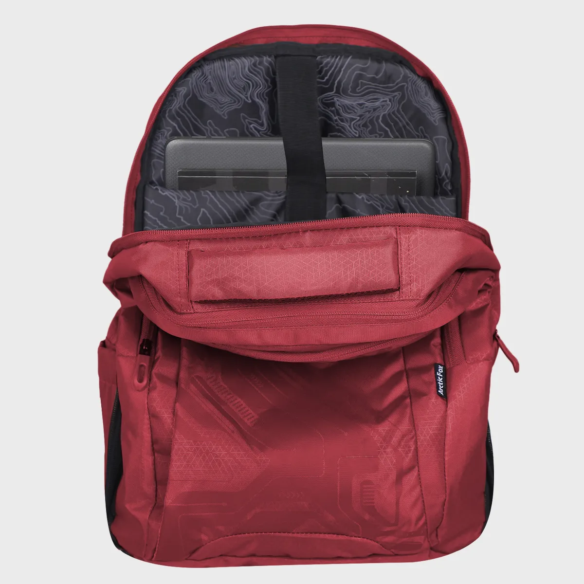 Arctic Fox Cyber Smooth Tawny Port Laptop Backpack