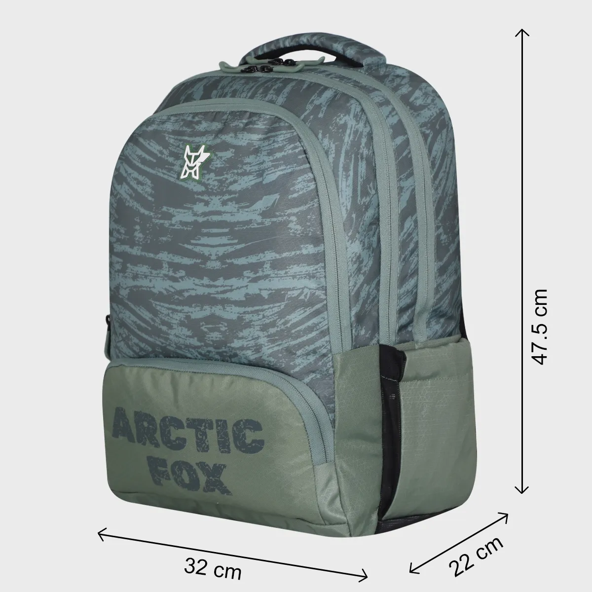 Arctic Fox Rough Sea Spray Laptop Backpack