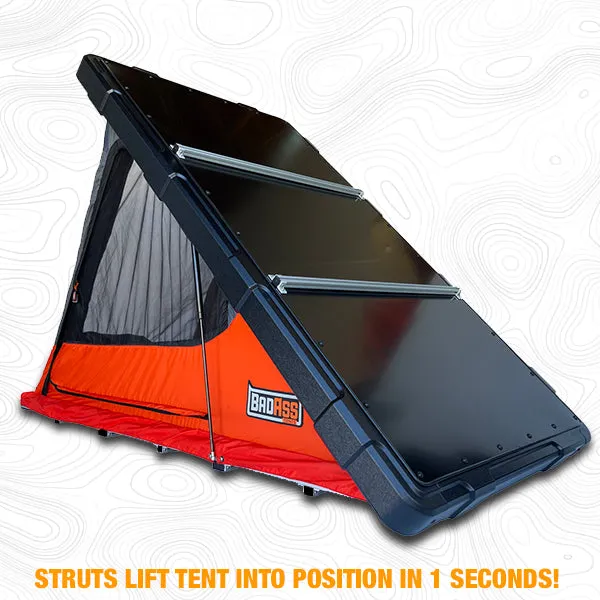 Badass Tents® RUGGED™ Clamshell Rooftop Tent