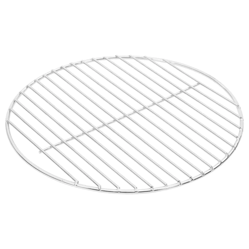 BBQ Grill Grate Round Ø34.5 cm 304 Stainless Steel