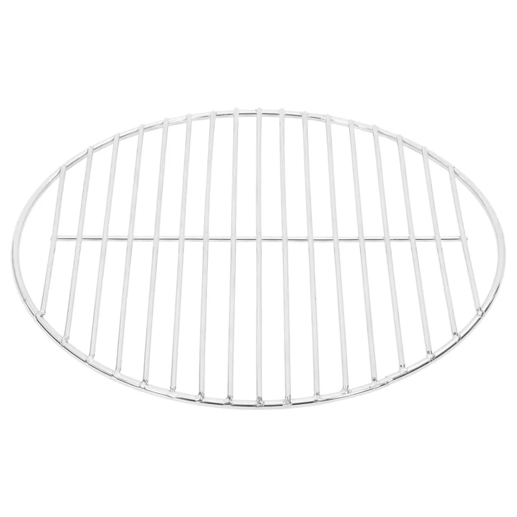 BBQ Grill Grate Round Ø34.5 cm 304 Stainless Steel