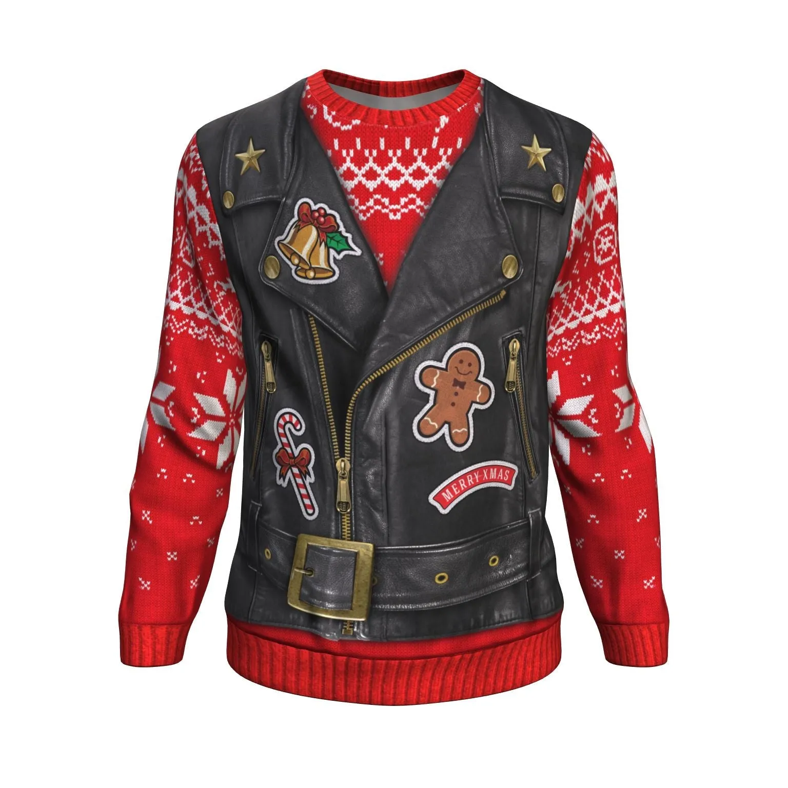 Best Style Sons Of Santa North Pole Biker Skull Sweatshirt For Sale