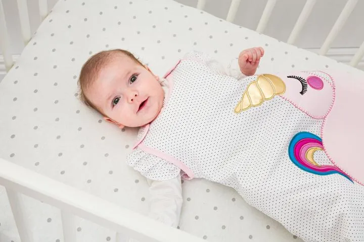 Bizzi Growin Baby Sleeping Bag 0-6 Months 2.5 Tog - Unicorn