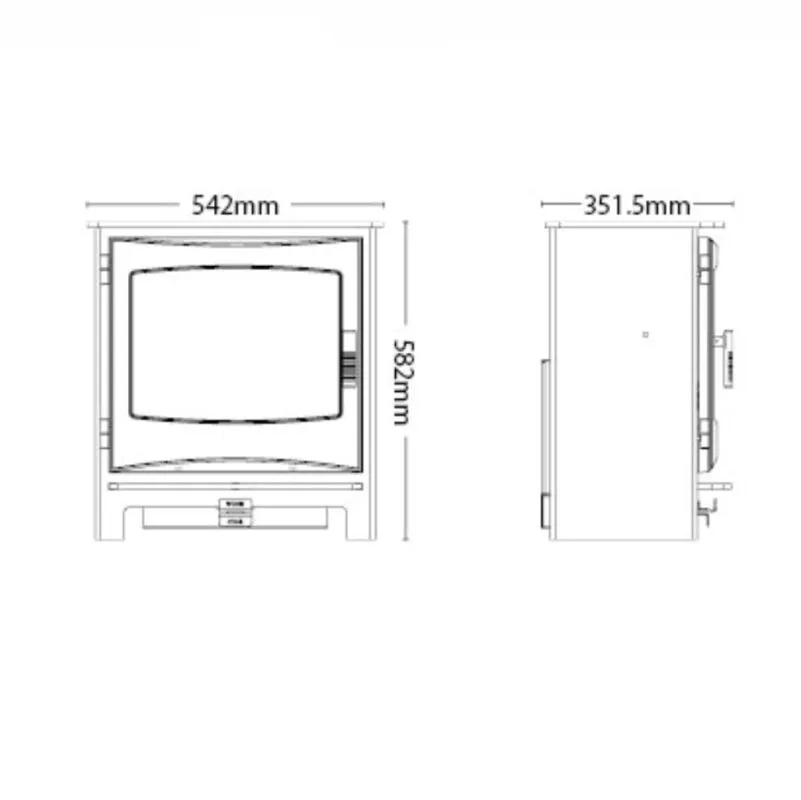 Broseley Desire 7 Multifuel Stove