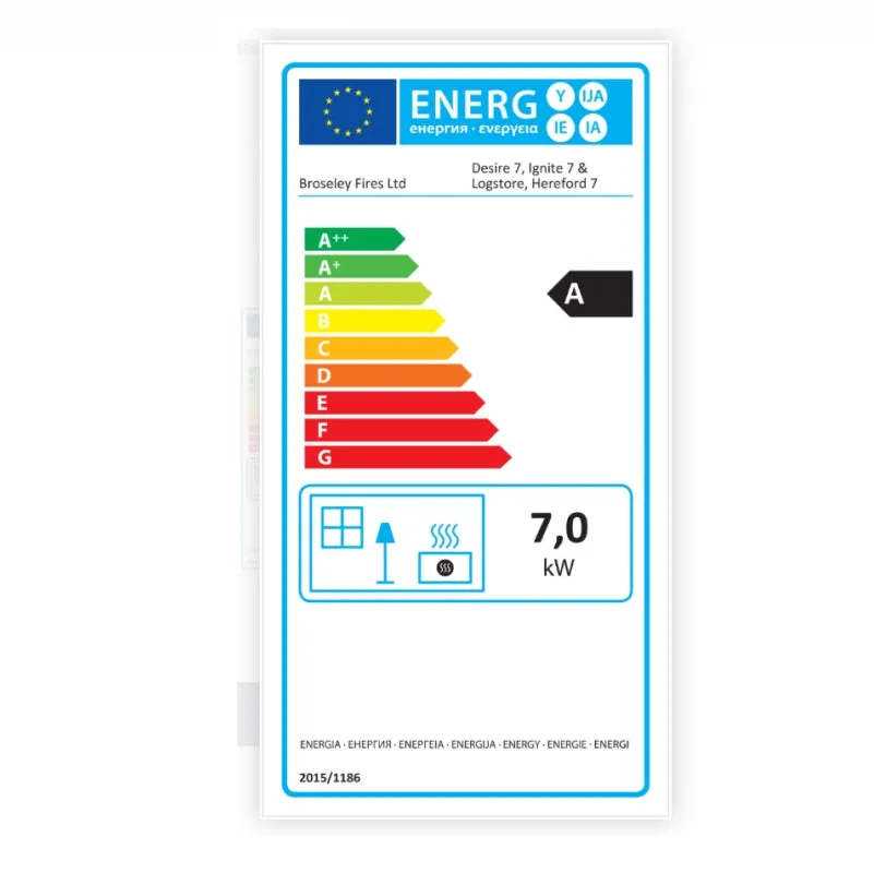 Broseley Desire 7 Multifuel Stove