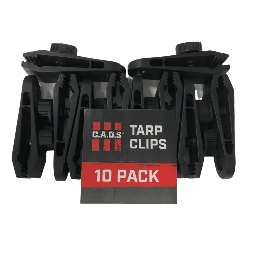 Caos Tarp Clips - 10 Pack