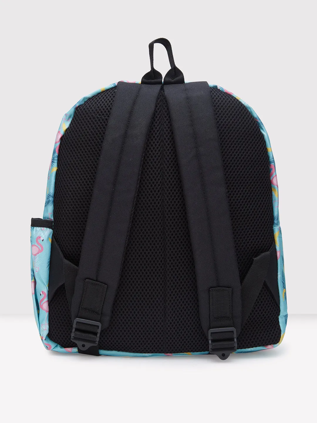 Caprese Flapper Backpack Medium Aqua Blue