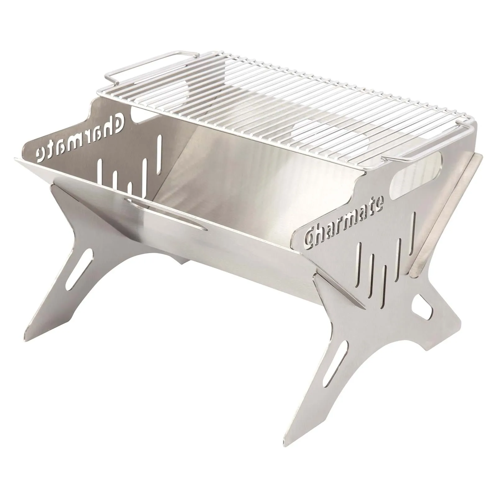 Charmate Collapsible BBQ & Fire Pit 390x330mm