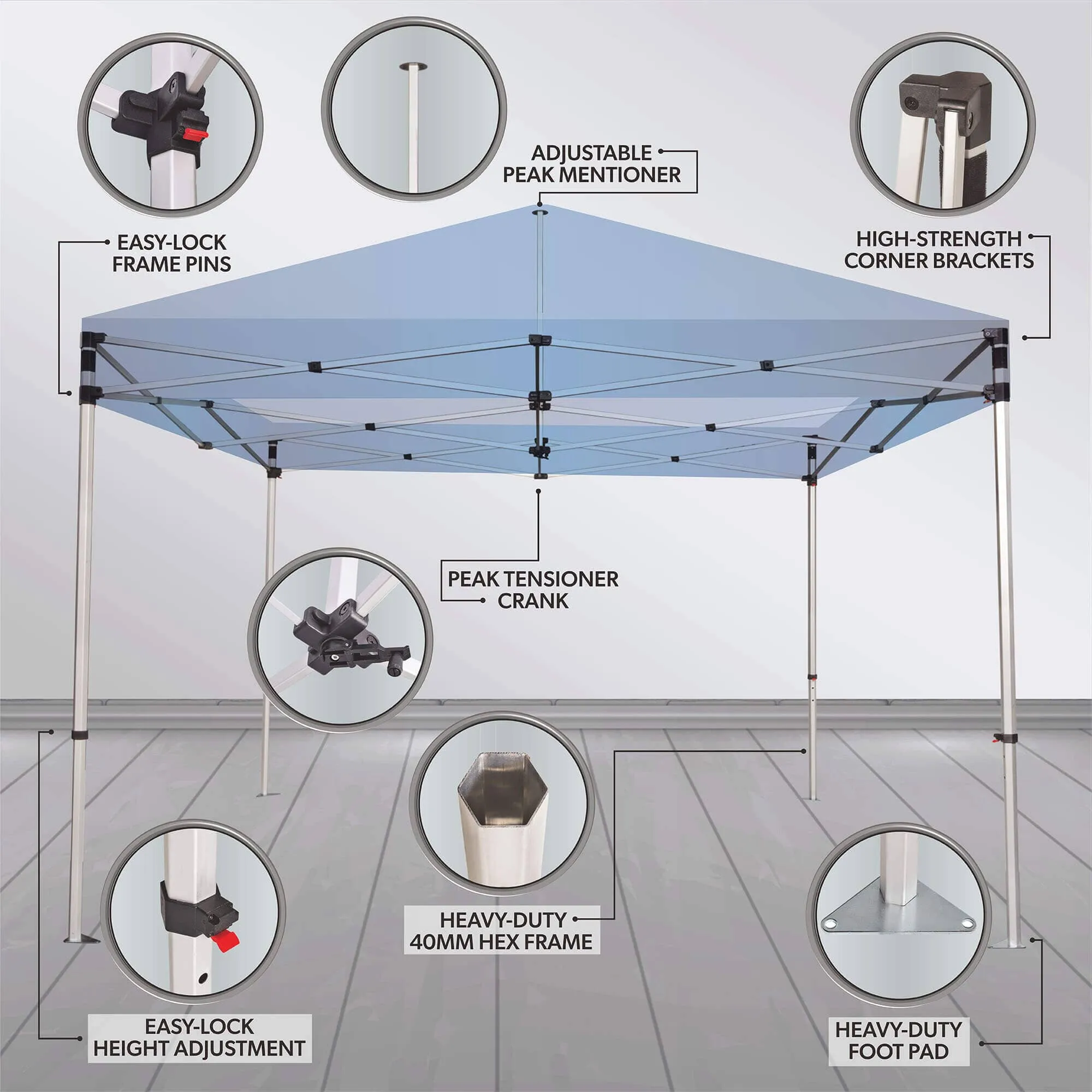 Custom Canopy Tent Experience Basic Package