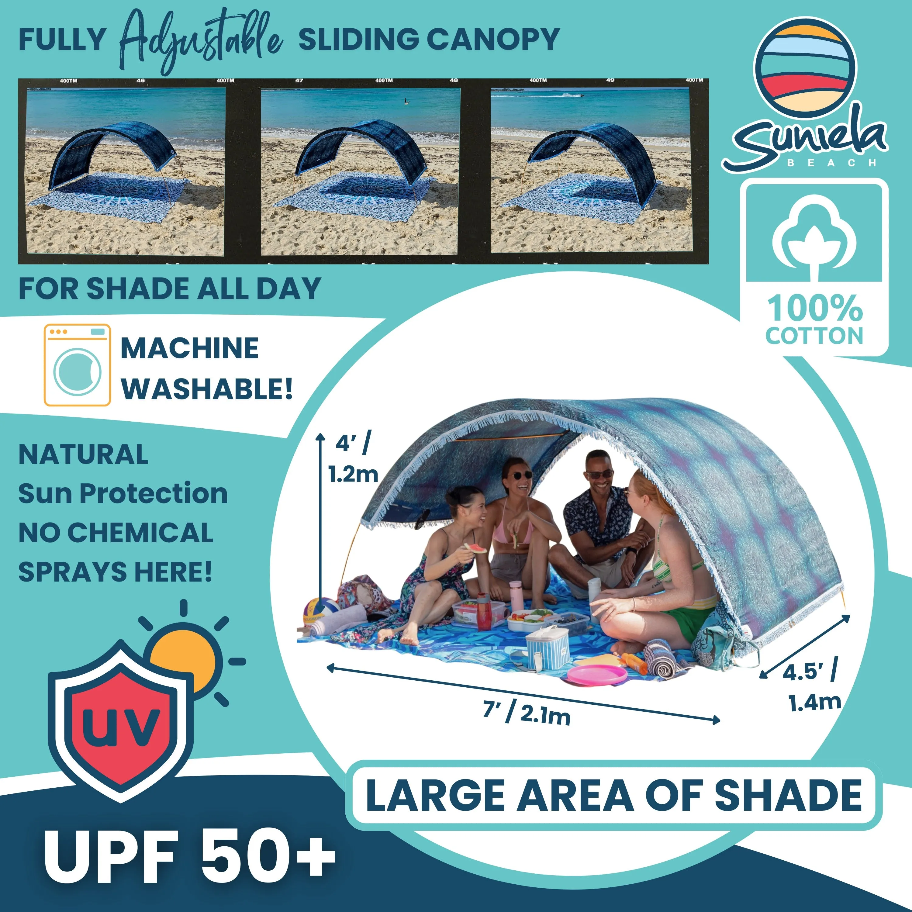 Deluxe Shade Cabana