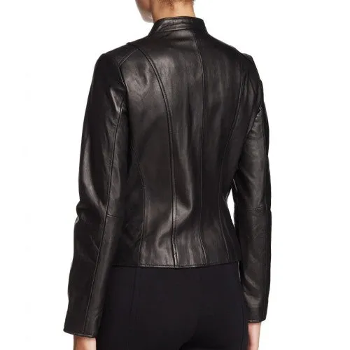 Designer Leather Jackets for Women: Megna