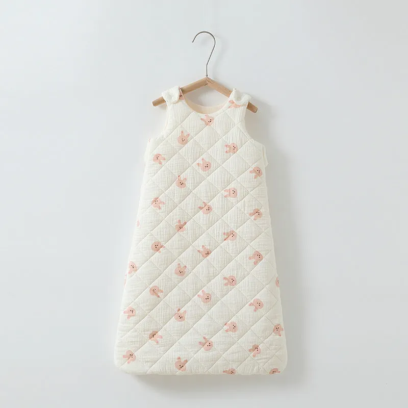 Earthy Cotton-padded Baby Sleeping Bag / Vest