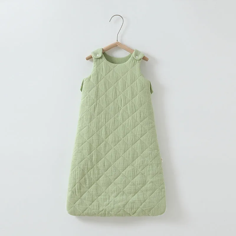 Earthy Cotton-padded Baby Sleeping Bag / Vest