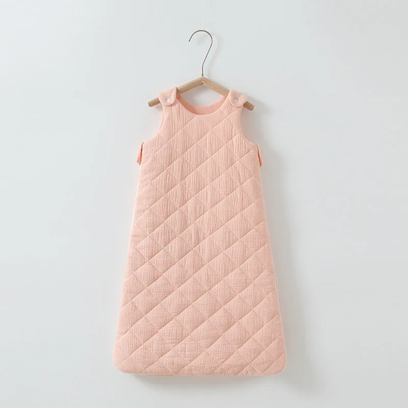 Earthy Cotton-padded Baby Sleeping Bag / Vest