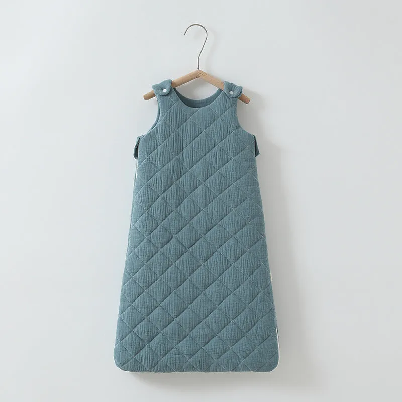 Earthy Cotton-padded Baby Sleeping Bag / Vest