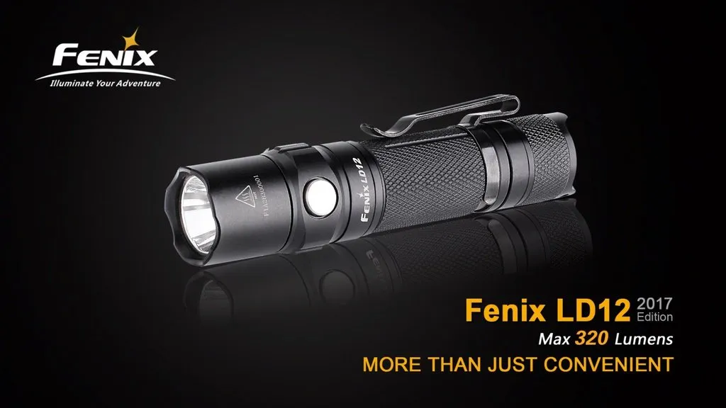 Fenix LD12 Flashlight 2017 Edition 320 Lumens