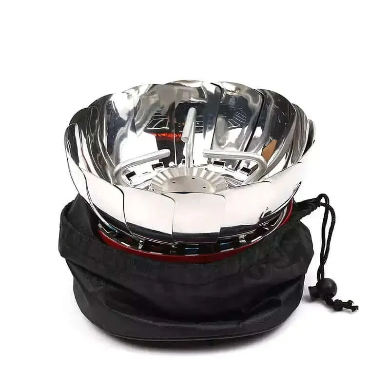 Foldable Gas stove with Windshield