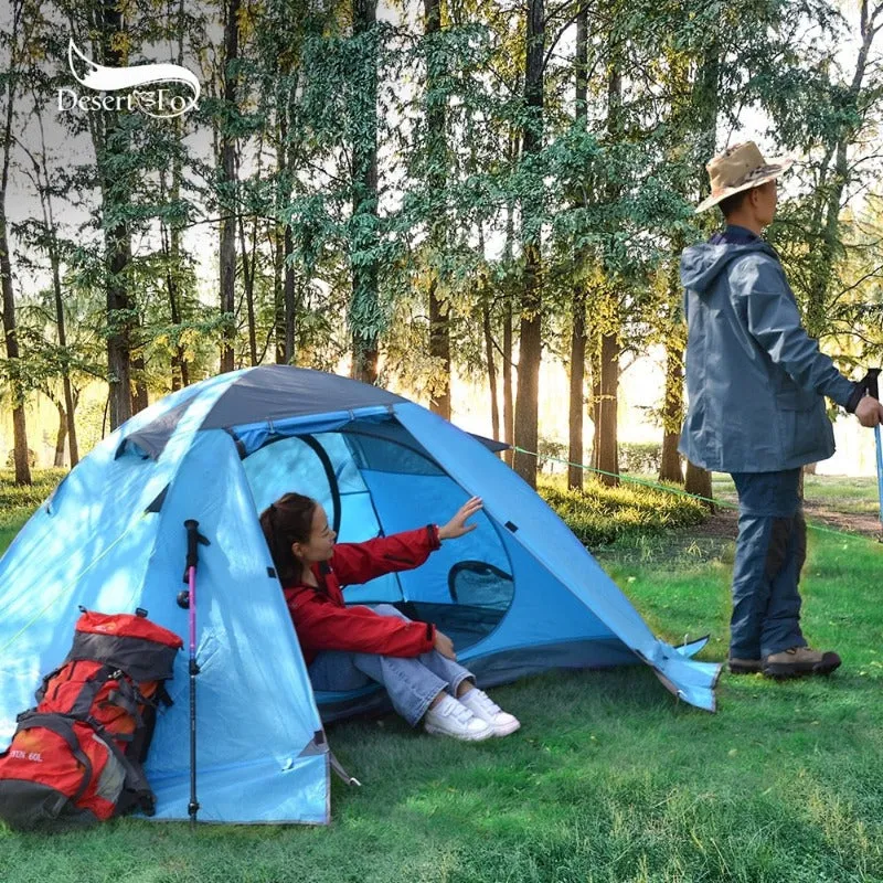 Four-Season Tent with Snow Skirt