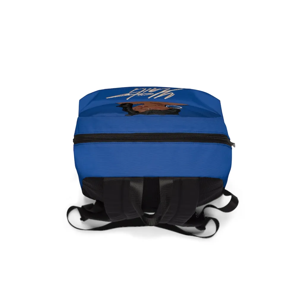 Haitian Rootz Backpack Blue