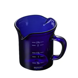 I.XXI Double Spout Milk Jug 70ml, Blue