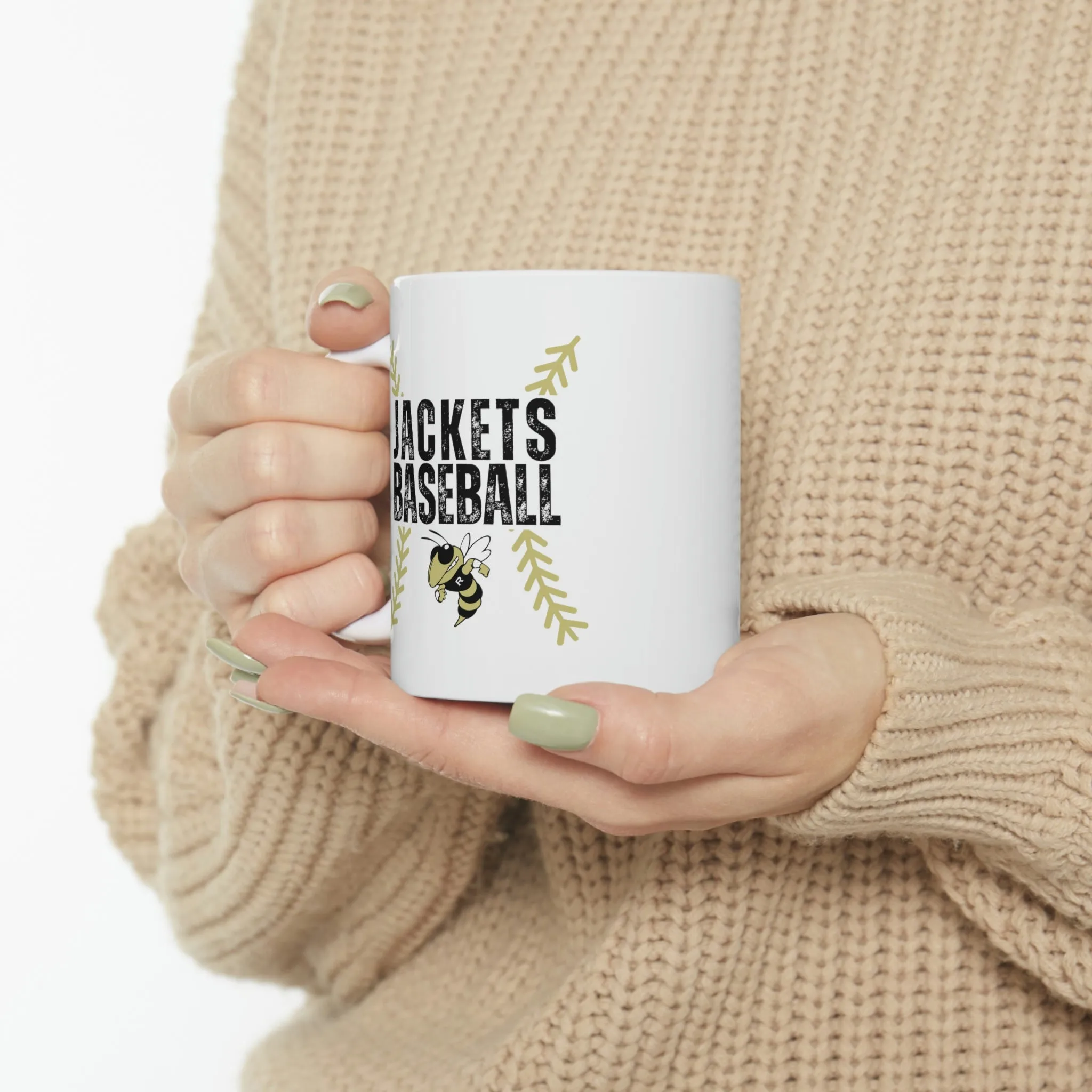 Jackets Baseball Double sided Ceramic Mug 11oz