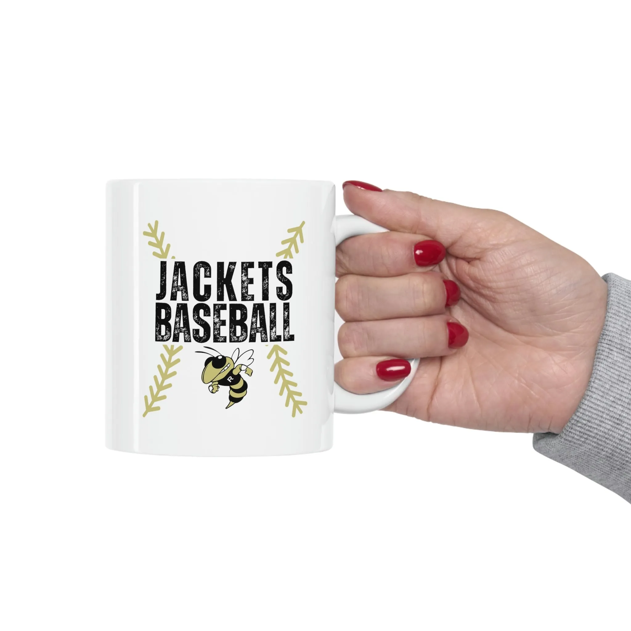 Jackets Baseball Double sided Ceramic Mug 11oz