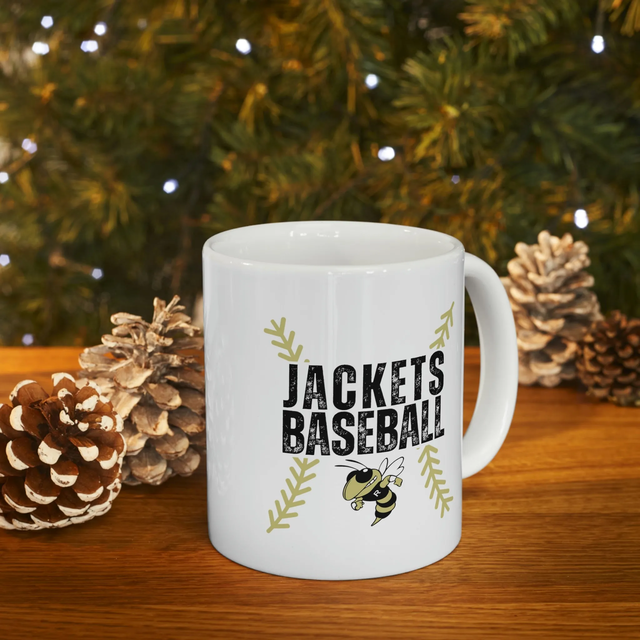 Jackets Baseball Double sided Ceramic Mug 11oz