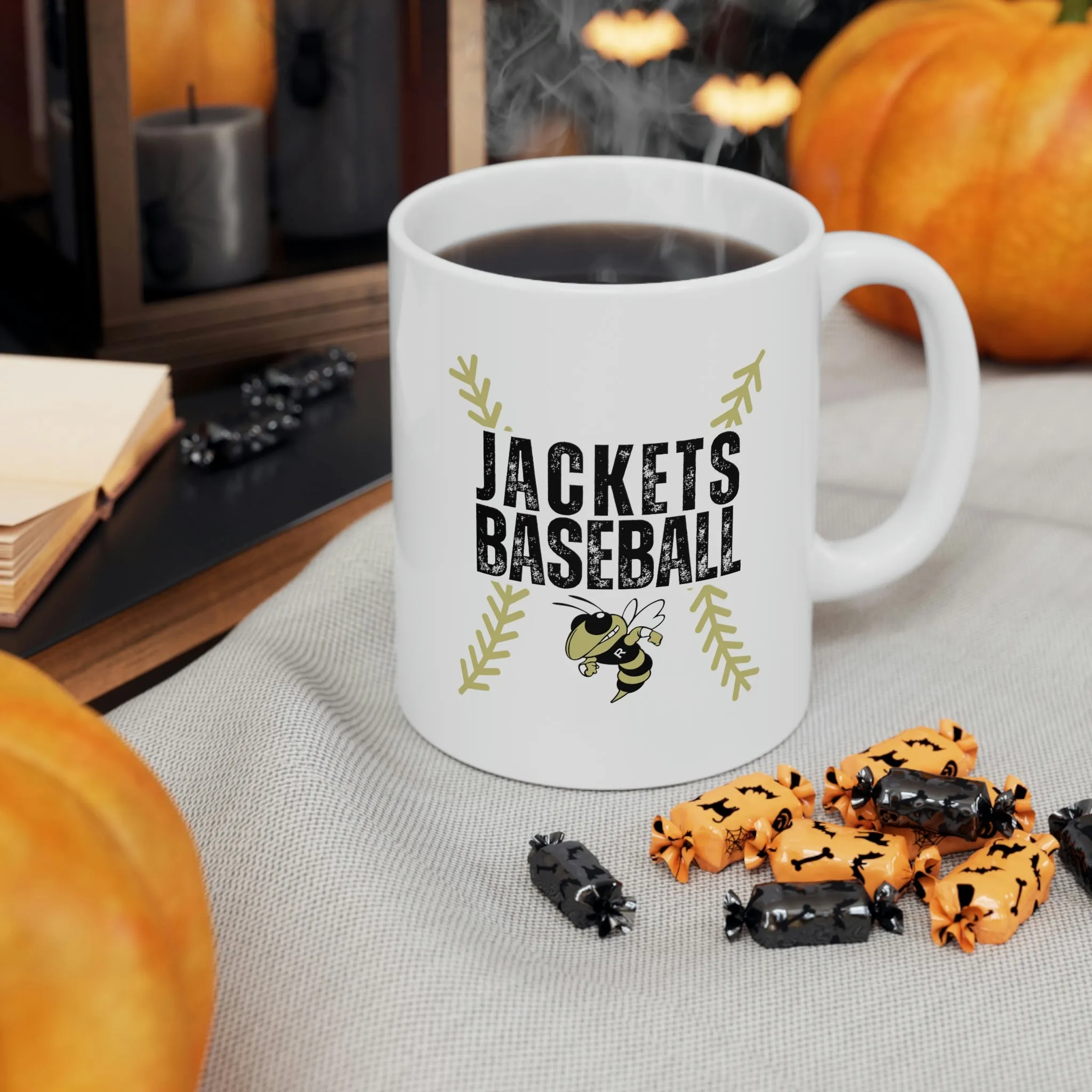 Jackets Baseball Double sided Ceramic Mug 11oz