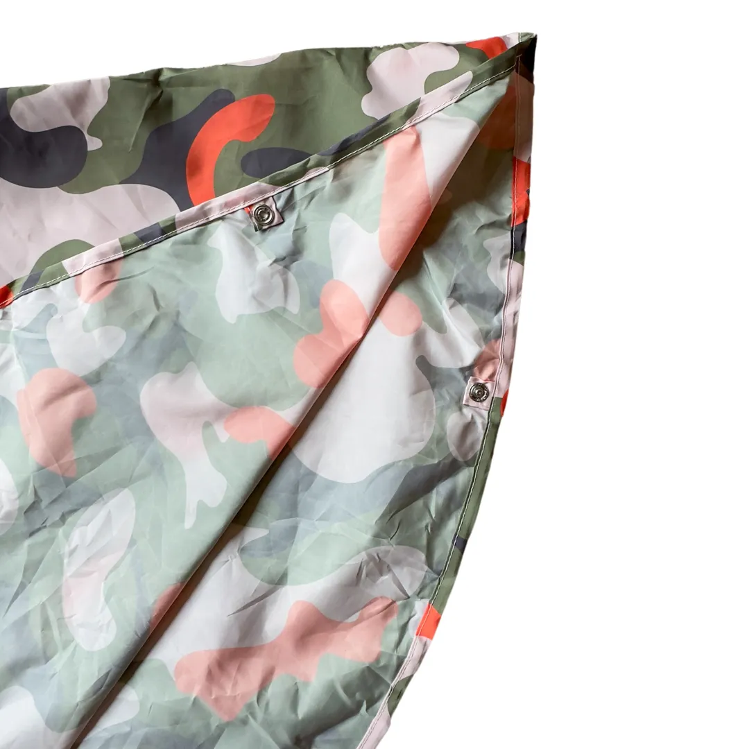 Kids Wheelchair Poncho - KHAKI CAMO