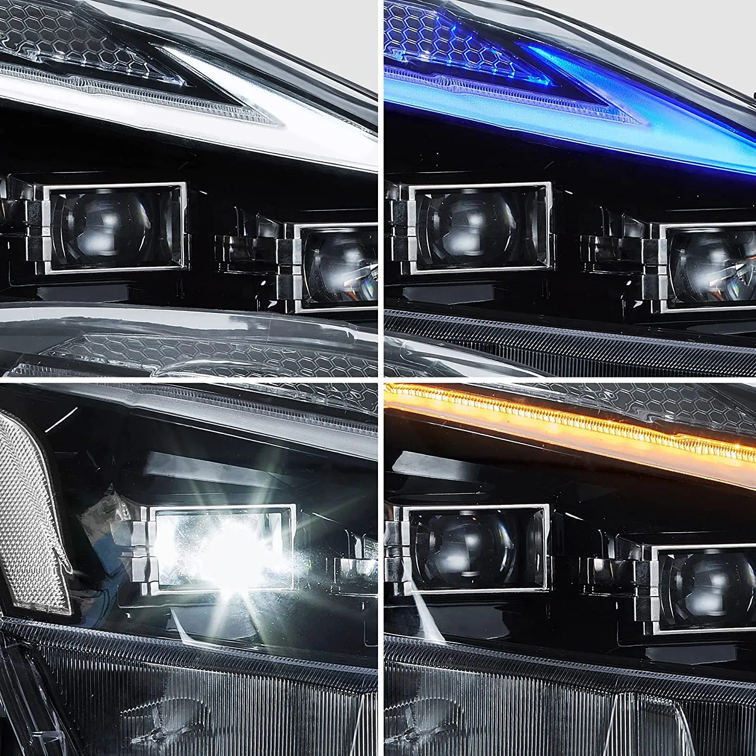 LED Headlights For 2006-2013 Lexus IS250, IS350, ISF, IS200d, IS220d Headlamps Assembly