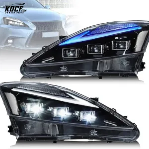 LED Headlights For 2006-2013 Lexus IS250, IS350, ISF, IS200d, IS220d Headlamps Assembly