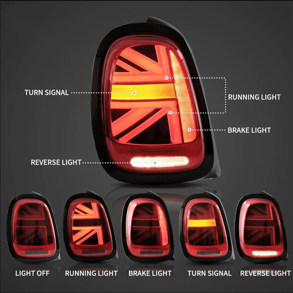 LED Tail Lights Assembly For 2014-2019 BMW Mini F-Series (F55/F56/F57)