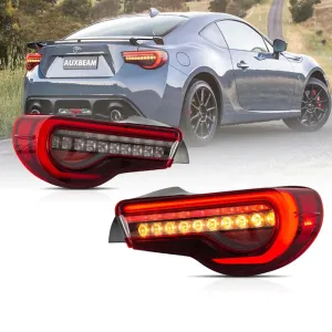 LED Tail Lights Assembly With Sequential Indicators Turn Signal For 2012-2020 Toyota 86 GT86 2013-2020 Subaru BRZ 2013-2020 Scion FR-S