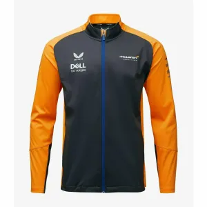 McLaren F1 Men's 2022 Team Softshell Jacket- Phantom